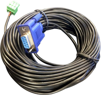 Vivolink VLCPARS232/15M kabel równoległy Czarny RS-232 Phoenix