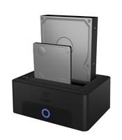 ICY BOX IB-1232CL-U3 USB 3.2 Gen 1 (3.1 Gen 1) Type-A Noir