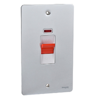 Schneider Electric GU4221WPC electrical switch Chrome
