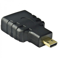 Akyga AK-AD-10 csatlakozó átlakító HDMI Type A (Standard) HDMI D-típus (Micro) Fekete, Arany