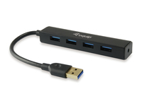 Equip 128953 hálózati csatlakozó USB 3.2 Gen 1 (3.1 Gen 1) Type-A 5000 Mbit/s Fekete
