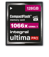 Integral 128GB COMPACT FLASH MEMORY CARD CF UDMA 7 VPG-65 UP TO R-160 W-135 1066X