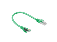 Lanberg PCF6-10CC-0025-G kabel sieciowy Zielony 0,25 m Cat6 F/UTP (FTP)