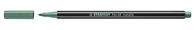 STABILO Pen 68 metallic, premium viltstift, metallic groen, per stuk