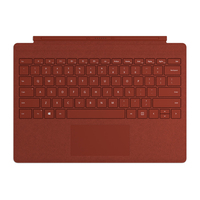 Microsoft Surface Go Signature Type Cover Czerwony QWERTZ Skandynawia