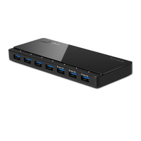 TP-Link UH700 Schnittstellen-Hub USB 3.2 Gen 1 (3.1 Gen 1) Micro-B 5000 Mbit/s Schwarz