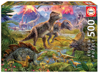 Educa Dinosaur Gathering Puzzle rompecabezas 500 pieza(s) Animales