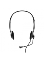 Port Designs 901603 hoofdtelefoon/headset Bedraad Hoofdband Kantoor/callcenter Zwart