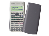 Casio FC-100V calculator Pocket Financial Grey