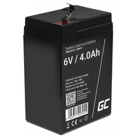 Green Cell AGM15 UPS-accu Sealed Lead Acid (VRLA) 6 V 4 Ah