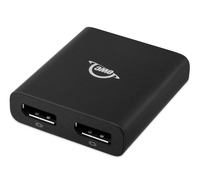 OWC Thunderbolt Dual DisplayPort Adapter USB-Grafikadapter 7680 x 4320 Pixel Schwarz
