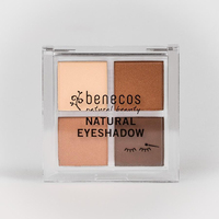 benecos Quattro Eyeshadow Coffee & Cream, 8 g Lidschatten Matte