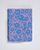 nuuna Flower Power Notizbuch A5+ 256 Blätter Blau, Pink