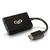 C2G 80501 video cable adapter 0.2 m HDMI VGA (D-Sub) Black