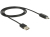 DeLOCK 83573 kabel USB 1 m USB 2.0 USB A Micro-USB B Czarny