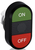 ABB 1SFA611132R1106 push-button panel Black, Green, Red