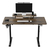 Ultradesk HIGHLANDER Schwarz, Holz