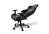 Sharkoon SKILLER SGS4 Univerzális gamer szék Párnázott ülés Fekete, Fehér
