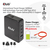 CLUB3D International Travel Charger 140W GaN technology, Four port USB Type-A(1x) and -C(3x), PPS + Power Delivery(PD) 3.1 Support