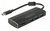 DeLOCK 63931 laptop-dockingstation & portreplikator USB 3.2 Gen 1 (3.1 Gen 1) Type-C Schwarz