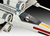 Revell Modellbausatz Star Wars X-Wing Fighter im Maßstab 1:112, Level 3, originalgetreue Nachbildung mit vielen Details, einfaches Kleben und Bemalen, 03601 częśc/akcesorium do ...