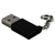 Inter-Tech 88885460 cambiador de género para cable USB Type C USB Type A Negro