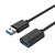 UNITEK Y-C459GBK USB Kabel 2 m USB 3.2 Gen 1 (3.1 Gen 1) USB A Schwarz