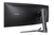 Samsung C49RG90SSR számítógép monitor 124,5 cm (49") 5120 x 1440 pixelek UltraWide Quad HD+ QLED Fekete