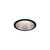 Paulmann 934.08 Spot lumineux encastrable Noir, Argent Ampoule(s) non remplaçable(s)