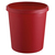 Helit H6105825 Abfallbehälter Rund Kunststoff Rot