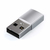 Satechi ST-TAUCS changeur de genre de câble USB-A USB-C Argent