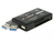 DeLOCK 91758 geheugenkaartlezer USB 3.2 Gen 1 (3.1 Gen 1) Zwart