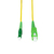 LogiLink FPSLS15 fibre optic cable 15 m SC LC OS2 Yellow