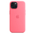 Apple Coque en silicone avec MagSafe pour iPhone 15 - Rose