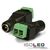 Article picture 1 - Round socket adapter FEMALE 2-pole on terminal