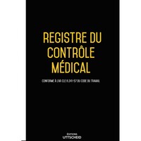 Registre du contrôle médical - 60 pages