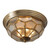 brass colour/metal glass/brass 3*40W E14 IP20