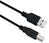 Helos Anschlusskabel, USB 2.0 A Stecker/B Stecker, 5,0m, schwarz