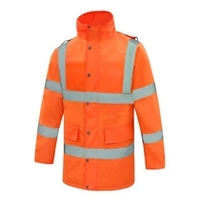 Future JK003 Hi-Viz Orange Padded Coat EN471 - Size SMALL
