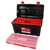 Plastic Tool Box with Internal Organiser & Tool Tray - 480 x 258 x 255mm