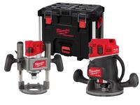 Milwaukee M18FR12KIT-0P 18V 1/2" Router With Plungebase & Packout Case