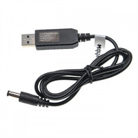 Csatlakozókábel USB és csőcsatlakozó 5,5 x 2,5 mm, 5V / 3A - 12V / 1A