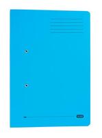 Elba Stratford Spring Pocket Transfer File Manilla Foolscap 320gsm Blue (Pack 25)