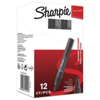 Sharpie M15 Permanent Marker Bullet Tip 2mm Line Black (Pack 12)