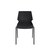 Jemini Uni 4 Leg Chair Black/Grey KF90710