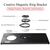 NALIA Cover compatible with Huawei Mate 30 Pro / Mate 30 Pro 5G Case, Silicone with 360 Degree Rotating Ring Holder for Magnetic Car-Mount, Protective Kickstand Bumper Shockproo...