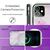 NALIA Tempered Glass Cover compatible with iPhone 12 Mini Case, Marble Design Pattern 9H Hardcase & Silicone Bumper, Slim Protective Shockproof Mobile Skin Phone Back Protector ...