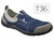 Zapatos de Seguridad Deltaplus de Poliester y Algodon con Plantilla y Puntera - Color Azul Marino Talla 36