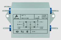 EMC Filter, 50 bis 60 Hz, 10 A, 250 V (DC), 250 VAC, 3.6 mH, Flachstecker 6,3 mm