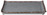 Platte Portage mit Rand; Größe GN 1/3, 32.5x17.6x2 cm (LxBxH); grau; 6 Stk/Pck